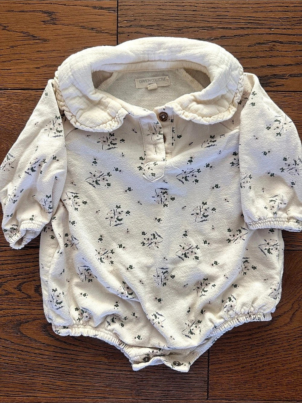 Grayson Collective Floral Baby Romper Size 3-6M